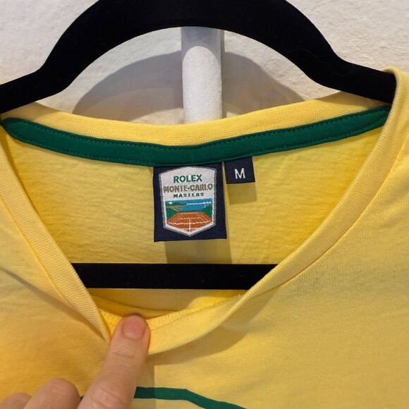 Monte Carlo Country Club Rolex Masters Tennis T-Shirt - Picture 2 of 3